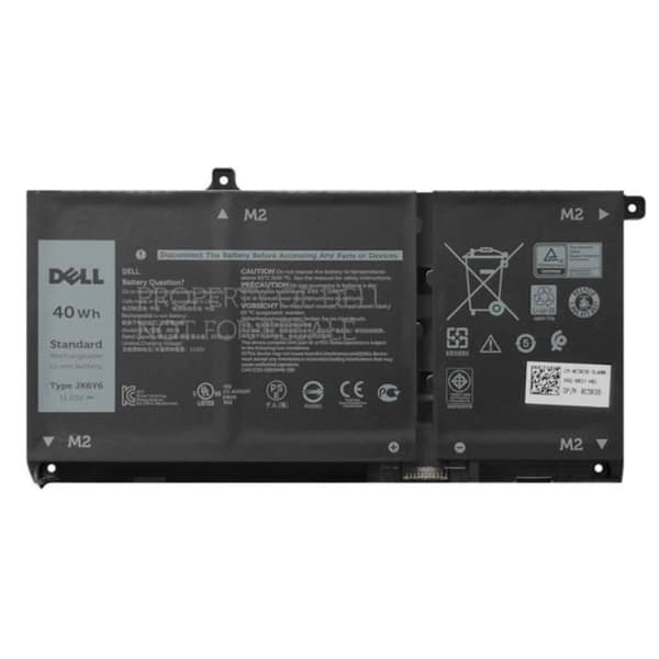 Batteri - DELL - 40WHR - Litiumjon - 3 celler