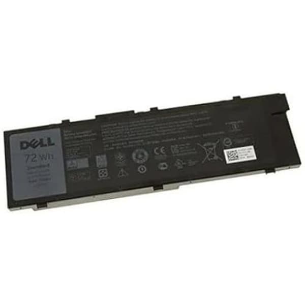 Batteri - DELL - W125702621 - 72WHR - 6 celler - Litiumjon