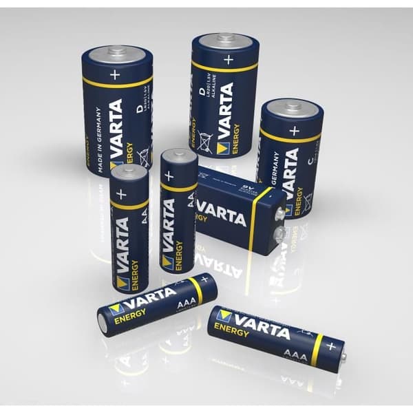 VARTA Familjepaket med 30 Energy AAA (LR03) 1,5V alkaliska batterier