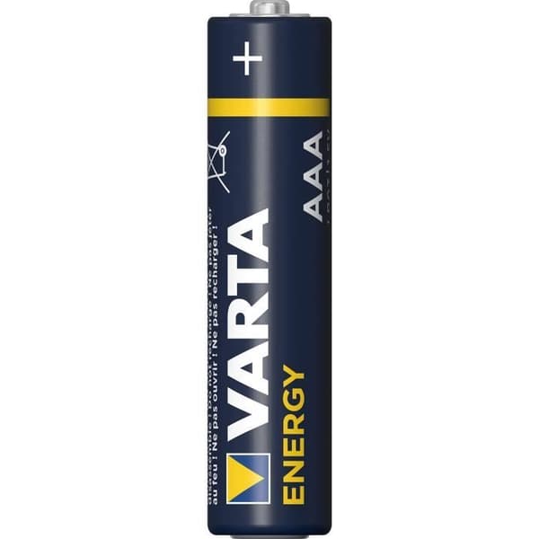 VARTA Familjepaket med 30 Energy AAA (LR03) 1,5V alkaliska batterier
