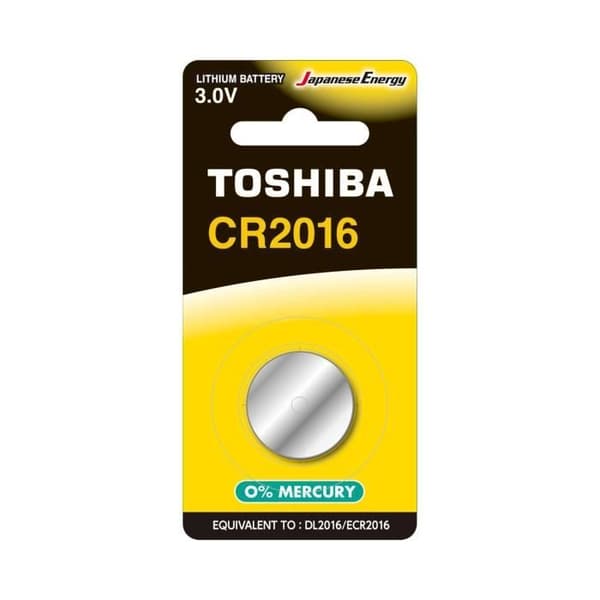 CR2016 BATTERI - PACK MED 1 TOSHIBA