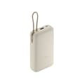 Miniatyrbild 2 av 2: Xiaomi 33W Power Bank 20000mAh (Integrerad Kabel) Beige