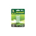 Pikkukuva 2 / 2: GALIX Pakkauksessa 2 ladattavaa akkua LR03 / AAA - Ni-Mh - 1,2 volttia - 300 mAh