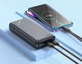 Miniatyrbillede 3 af 5: Hoco J123A Powerbank 20 000 mAh Sort