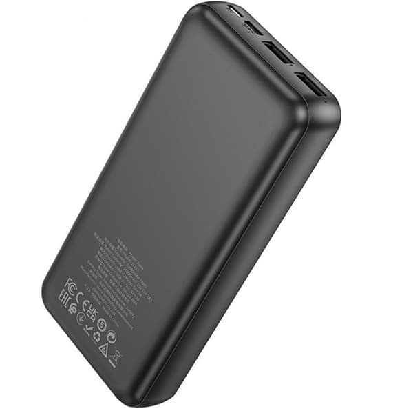 Hoco J123A Powerbank 20 000 mAh Sort