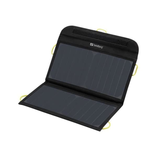 Sandberg Active Solar laddare 13 Watt 2 utgångskontakter (2 x USB) Svart, Gul