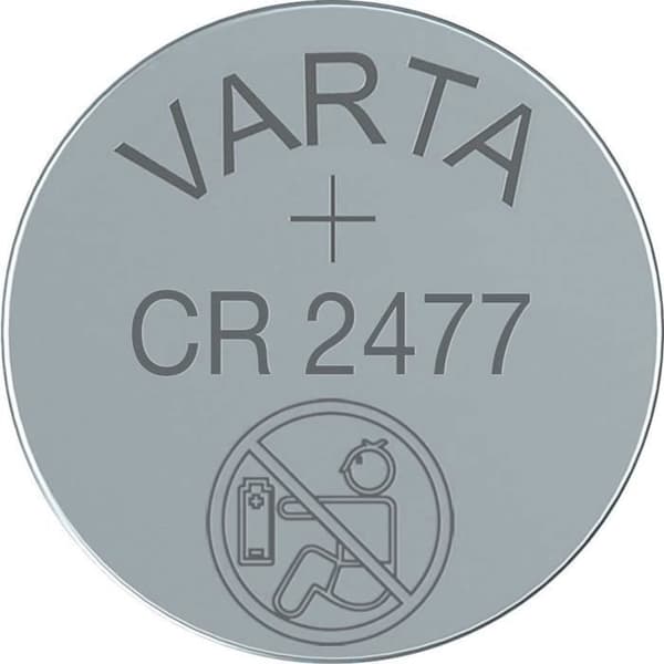 Varta CR 2477 litiumknappcell 850 mAh 3 V 1 st.
