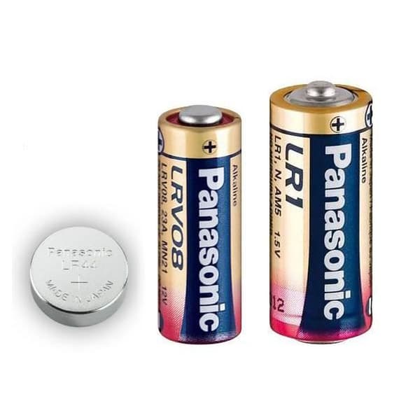 Alkaliskt knappbatteri LR44, 1,5 Volt - 1 st