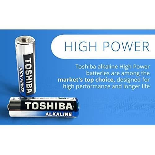 Batterier AA LR6 TOSHIBA 40-pack