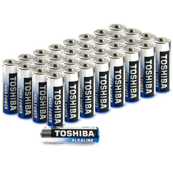 Batterier AA LR6 TOSHIBA 40-pack