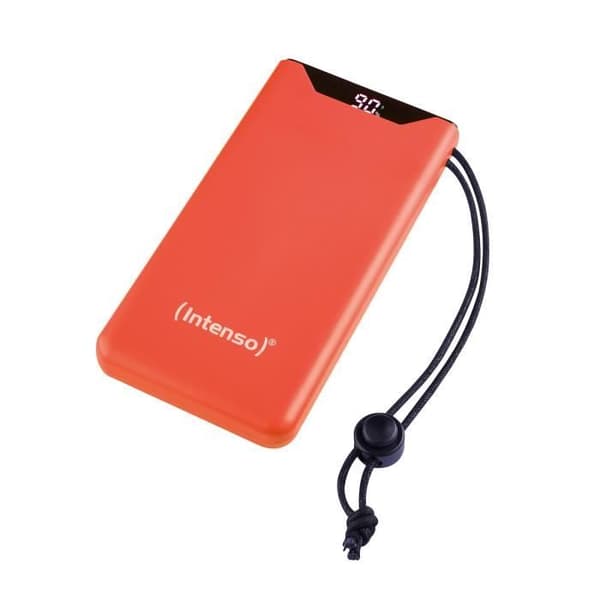 Intenso Power Bank F10000 10000mAh 20W Snabbladdning USB-A/C Orange Orange