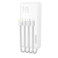 Miniatyrbild 1 av 4: Extern batteri - power bank för telefon Dudao Extern batteri K6 Pro 10 000 mAh, vit