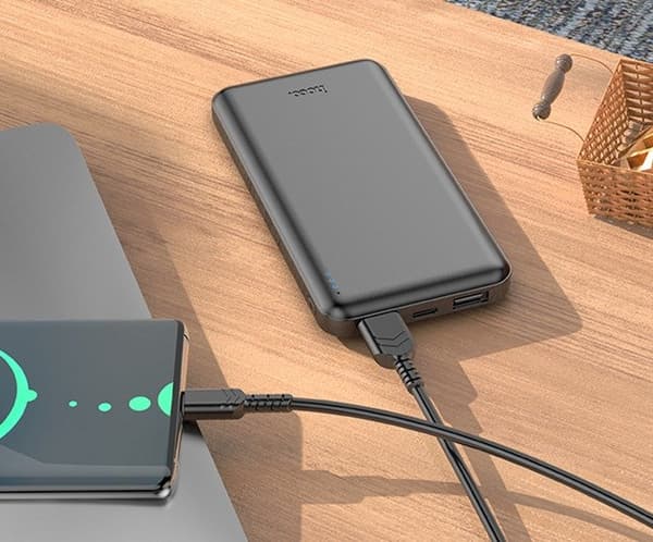 Hoco J100 Powerbank 10000 mAh Sort