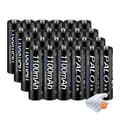 Miniatyrbillede 1 af 2: Genopladelige AAA-batterier, 1100mAh kapacitet, Ni-MH-teknologi, 24 stk AAA batteri