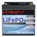 Miniatyrbillede 2 af 2: LifePo4 batteri, indbygget BMS, serie eller parallel kompatibilitet., 12V 30AH