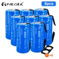 Miniatyrbillede 2 af 2: LiFePO4 Batteri 32700, 7200mAh Kapacitet, Høj Afladningshastighed 30A,8 stykker 32700
