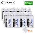 Miniatyrbillede 2 af 2: 9V 650mAh Lithium-Ion Genopladeligt Batteri, CE Certificeret, 7.2-8.4V,12 stk