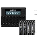 Miniatyrbillede 1 af 2: Genopladelige batterier, 100% originale, 12V 3000mAh, 8 AA 1 oplader