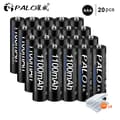 Miniatyrbillede 2 af 2: Genopladelige AAA-batterier, 1100mAh kapacitet, Ni-MH-teknologi, 20 stk AAA batteri