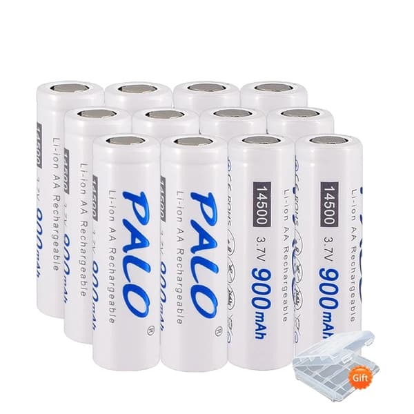 Genopladeligt Lithium-ion Batteri, 37V 900mAh, Kompatibilitet med LED Lommelygte, 12 stk