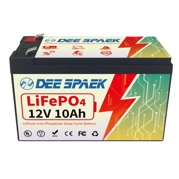 Batteripakke, BMS Lithiumjern, Energilagring, 12V 10AH