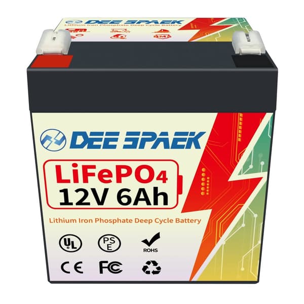 Batteripakke, BMS Lithiumjern, Energilagring, 12V 6AH