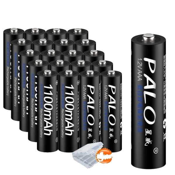 Genopladeligt Batteripakke, Intelligent Oplader, 12V 12mAh Kapacitet, Polen, 20 stk