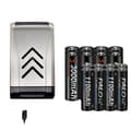 Miniatyrbillede 1 af 2: Genopladelige batterier, lav selvudladning, ideelle til legetøj og tastaturer., 8AA8AAA 1 Opladning