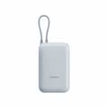 Miniatyrbild 1 av 3: Xiaomi Power Bank 10000mAh (Inbyggd kabel) Pastellblå 10000mAh