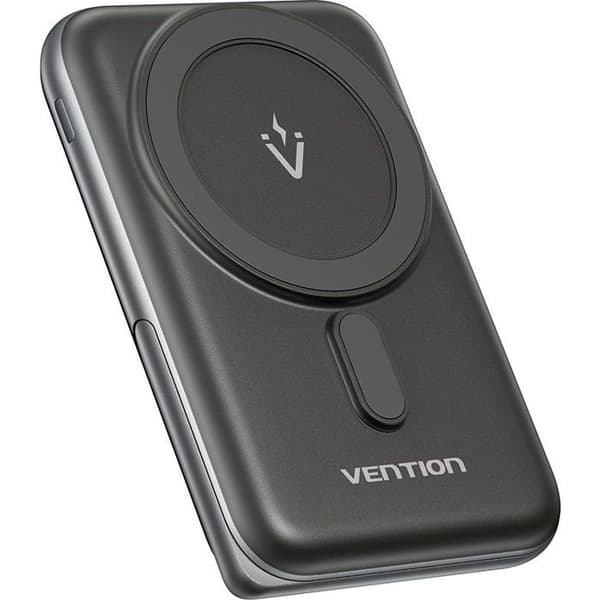Vention 10000mAh Magnetisk Trådlös Power Bank (USB-C Trådlös) 20W Svart