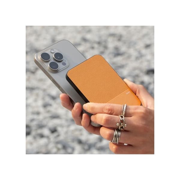 Extern Batteri 5000mAh Magnetisk MagSafe &amp; Qi2 Native Union Grön