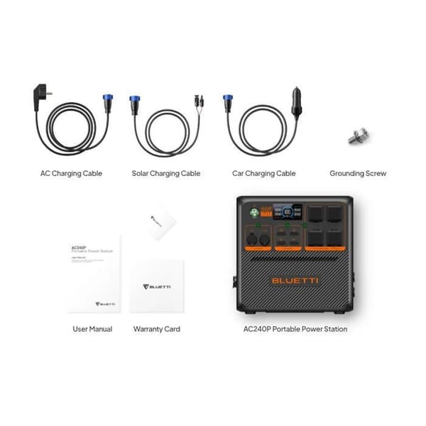 Batteri AC240P 2400W / 1843Wh - BLUETTI - AC240P