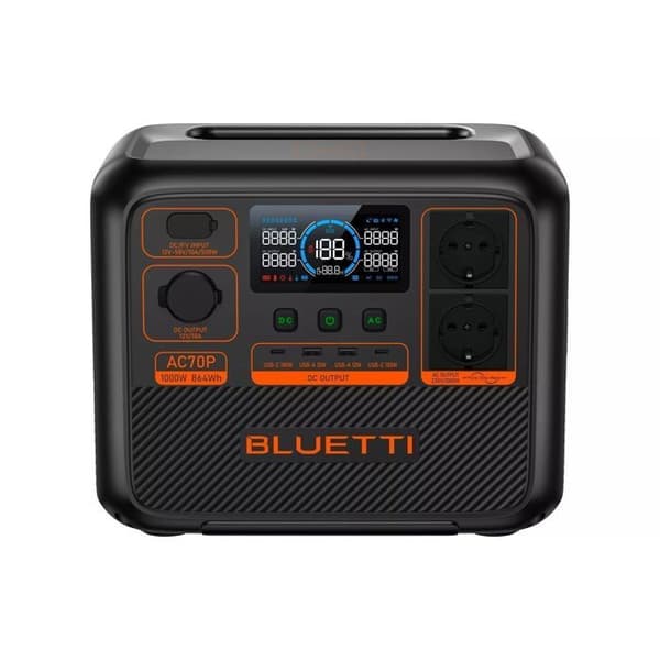 Batteri AC70P - 1000W/ 864Wh - BLUETTI - AC70P