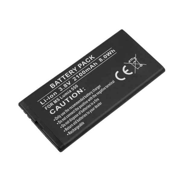 Ersatzbatteri för Microsoft Lumia 550 Li-ion 3,8V 2100mAh 8Wh