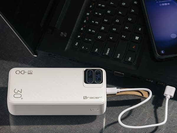 Tracer Blaze 30000 mAh 65 W, Hvid