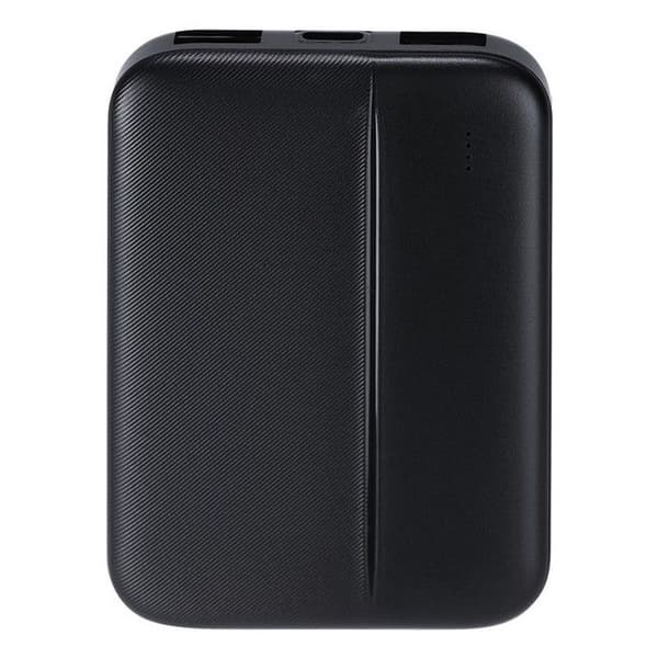 Rivacase VA2608 Power Bank 5000mAh LiPo Svart för Smartphone och Tablet 2 USB-A 1 USB-C Svart