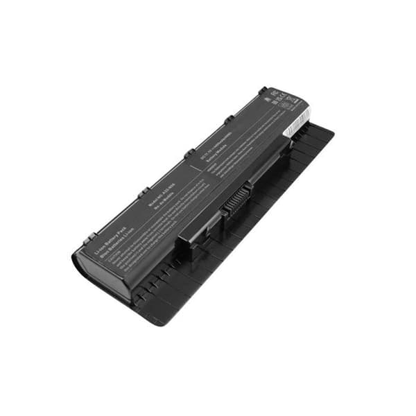 Li-ion-batteri 4400mAh för bärbar dator Asus N56 11.1V Svart