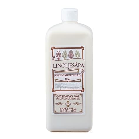 Linoljesåpa Vitpigmenterad 1 L