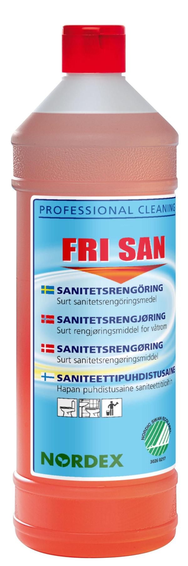 Sanitetsrent NORDEX Fri San 1L