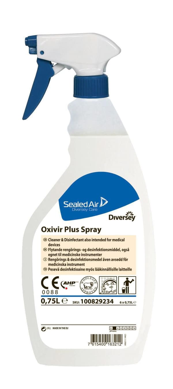 Rengöring OXIVIR DI Plus Spray 750ml