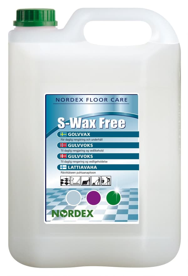 Golvunderhåll NORDEX S-wax Free 5L
