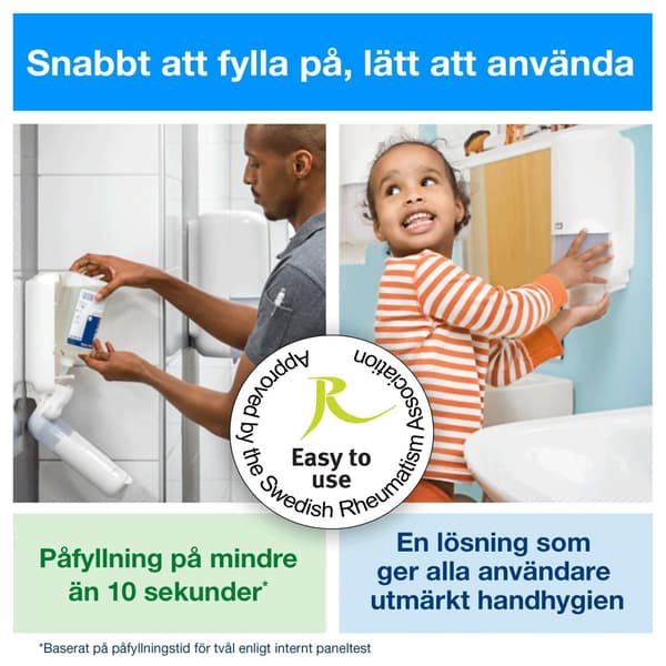 Dispenser TORK S4 Tvål INT Sens. svart