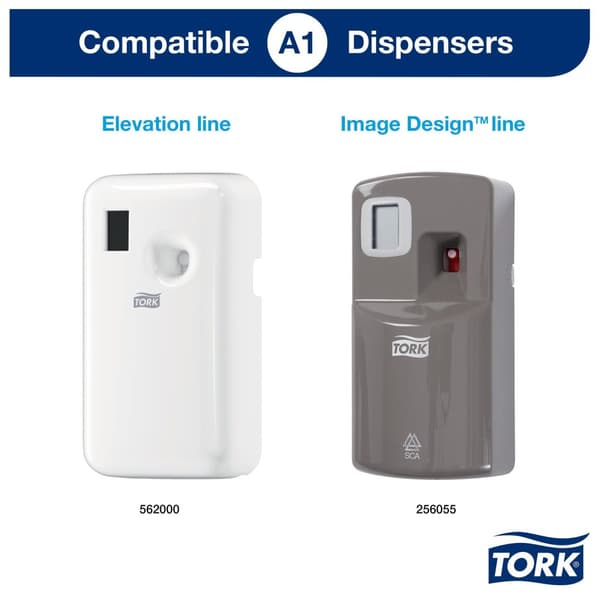 Dispenser TORK A1 Luktförbättrare vit