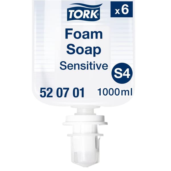 Skumtvål TORK S4 Sensitive 1L 6st