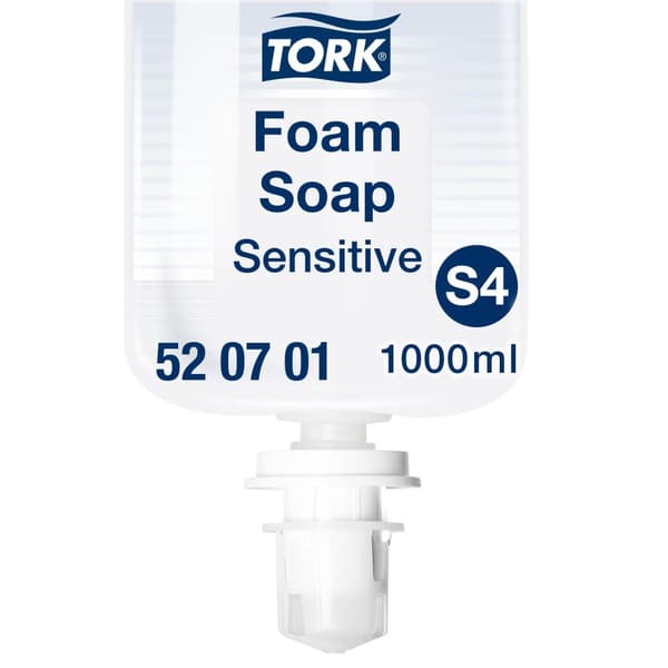 Skumtvål TORK S4 Sensitive 1L 6st