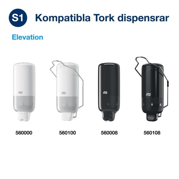 Duschtvål TORK S1 Unisexdoft 1L 6st
