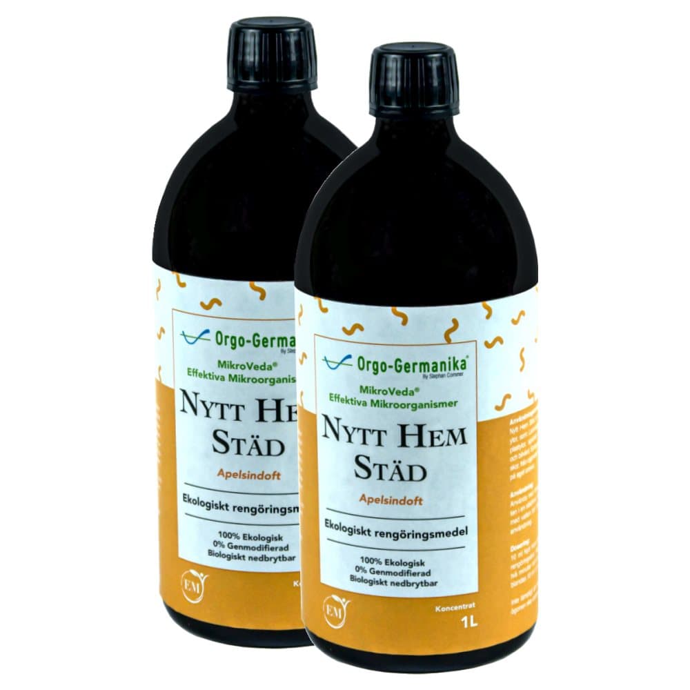 Nytt Hem Städ Apelsin (2-Pack)