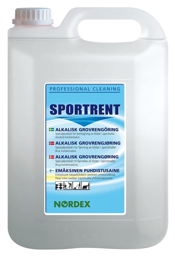 Golvunderhåll NORDEX Sport Rent 5L 3st