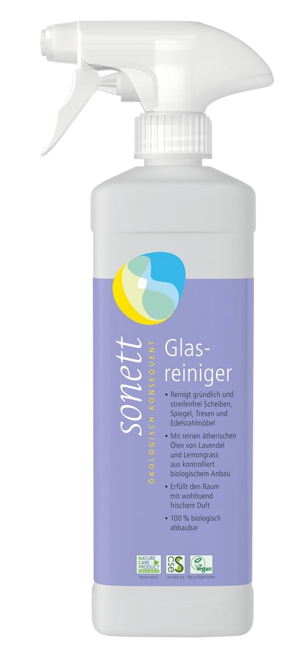 Naturlig miljövänlig fönsterputs 500 ml - Sonett