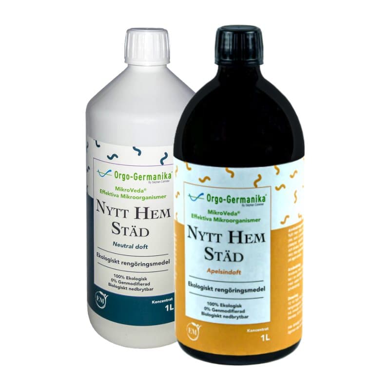 Nytt Hem Städ Neutral + Apelsin(2-Pack)